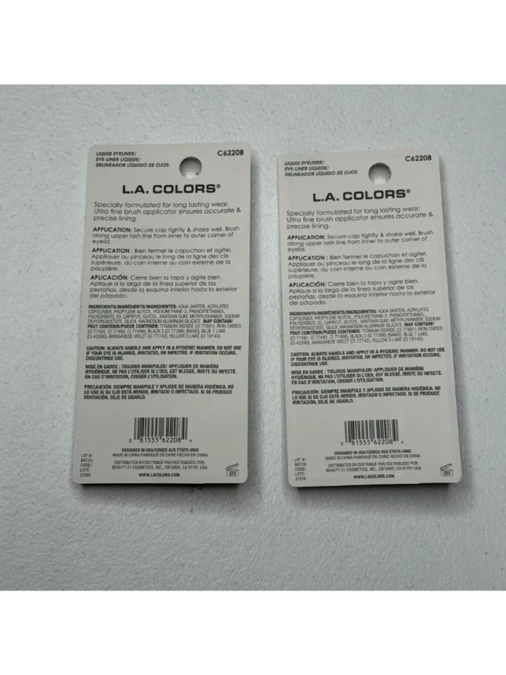 L.A. Colors colors black